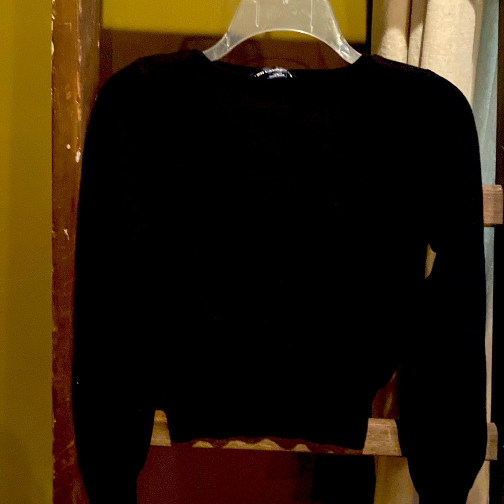 Ralph Lauren Sport black sweater. Size small